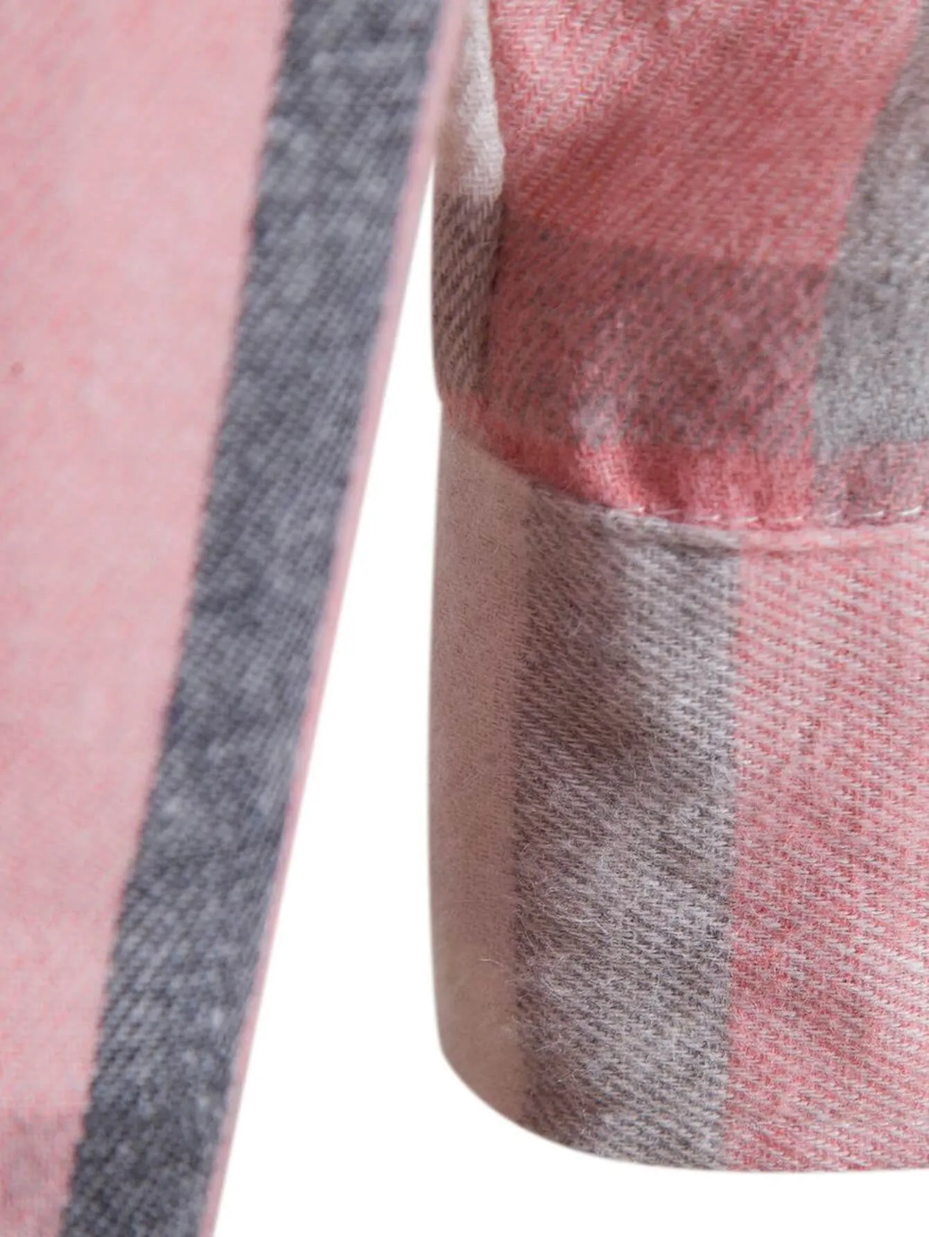 Spring And Autumn New Plaid Flannel Long Sleeve Hoodie