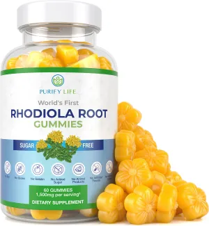 Sugar-Free Rhodiola Rosea Gummies