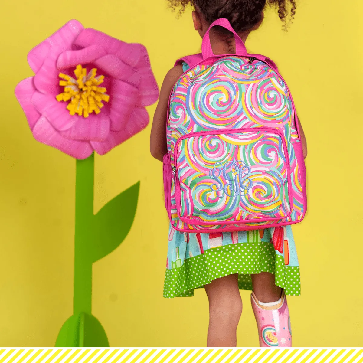 Summer Sorbet Preschool Backpack - Personalized