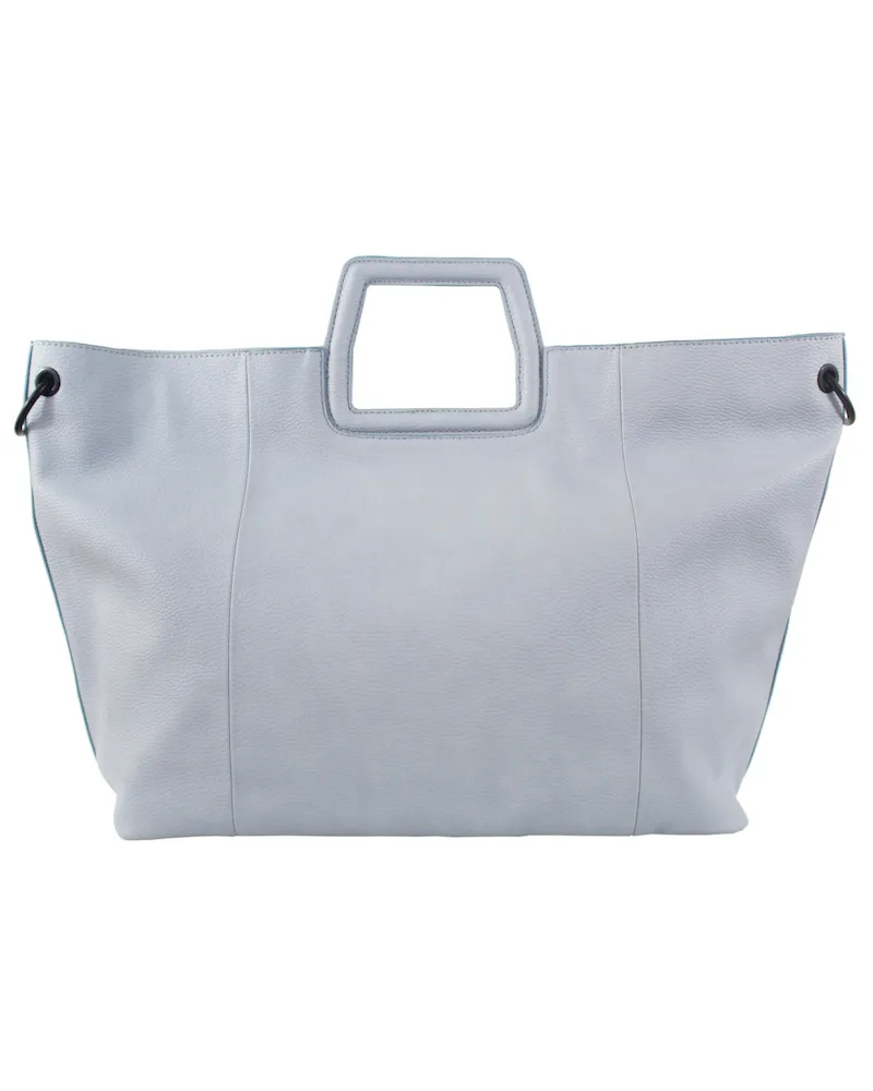 Tate Tote in Poplin Blue