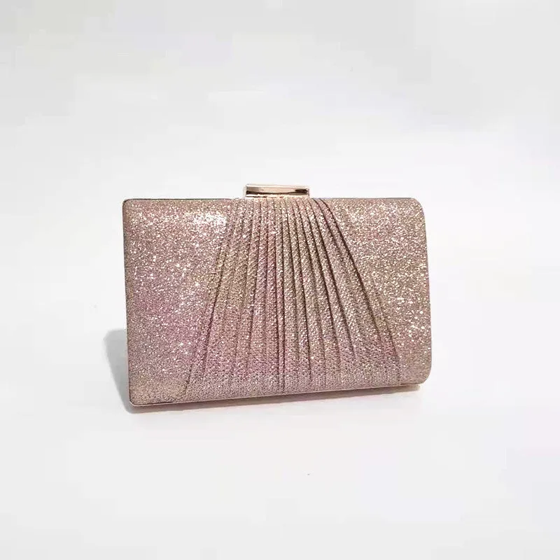 The Sparkle Clutch Bag in Gold, Silver, Rose Gold & Black