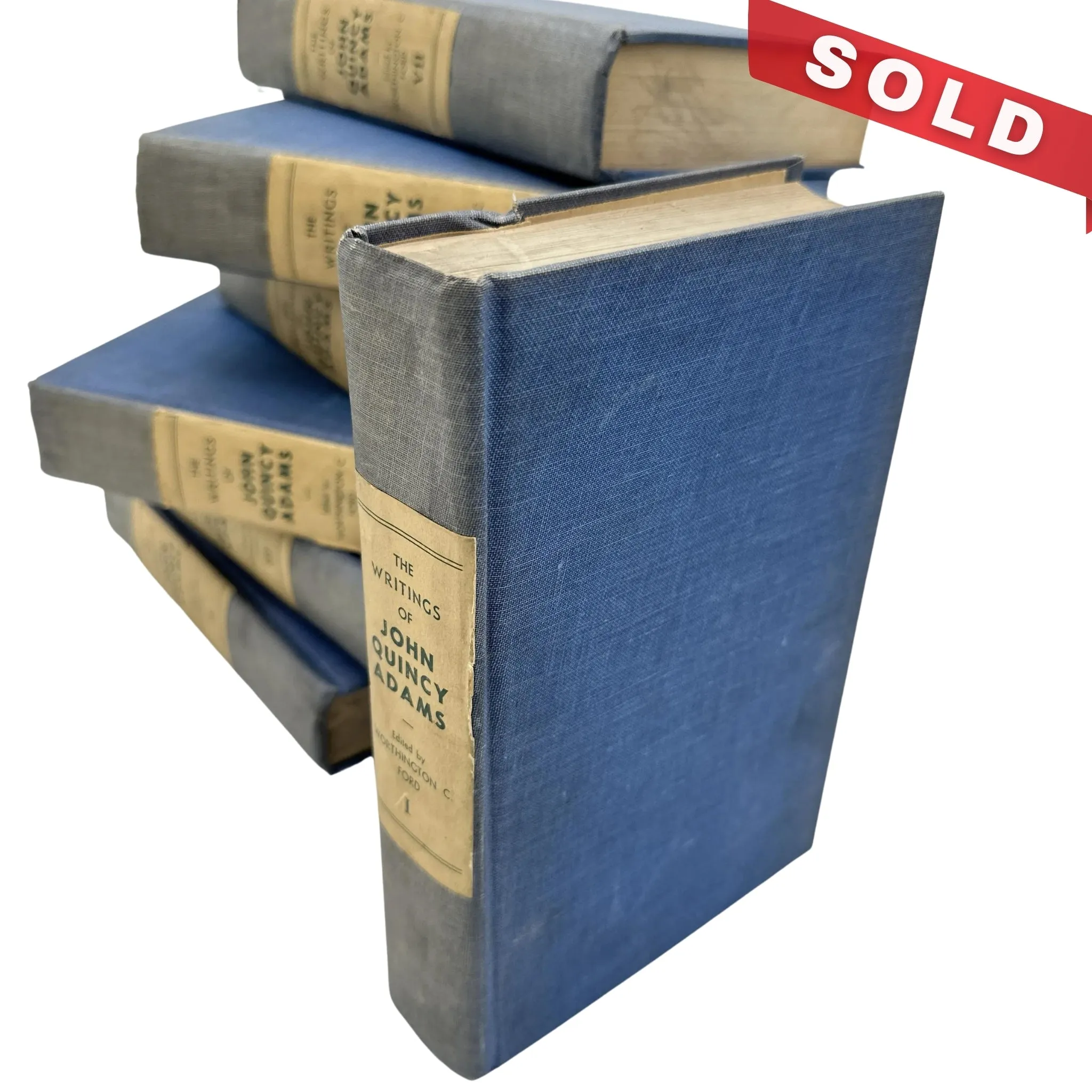 The Writings of John Quincy Adams — 7 volume set