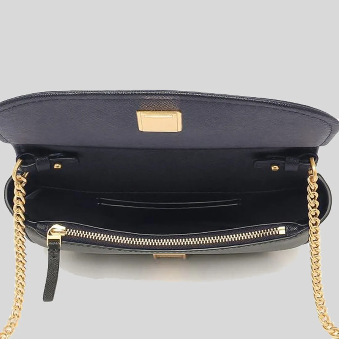 Tory Burch Emerson Saffiano Top Handle Crossbody Bag Tory Navy 134841