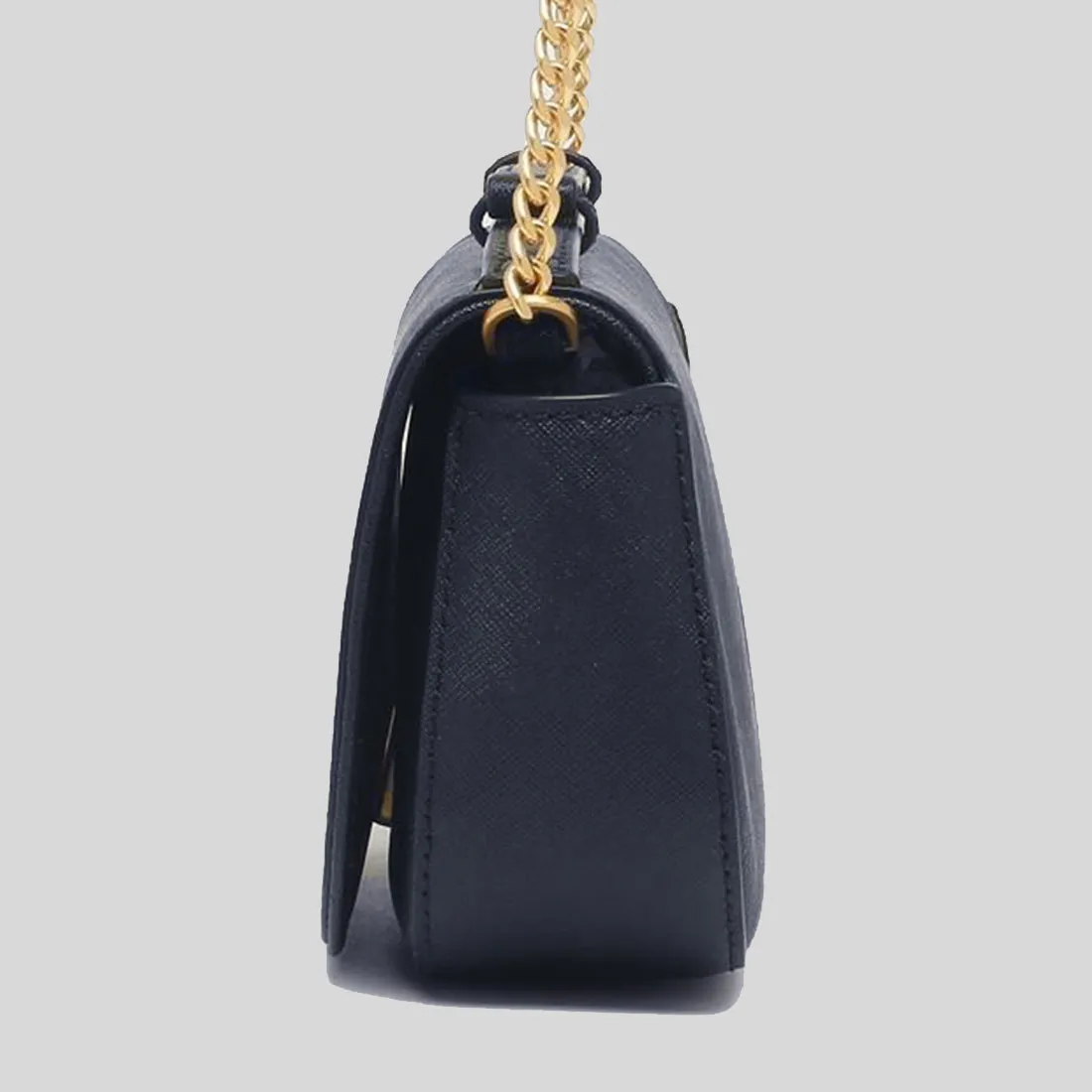 Tory Burch Emerson Saffiano Top Handle Crossbody Bag Tory Navy 134841