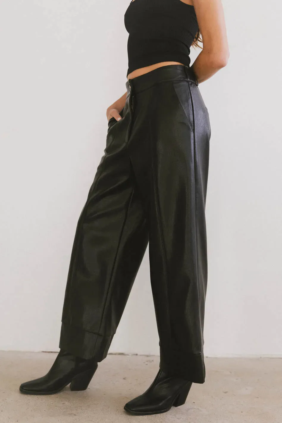 Ulani Vegan Leather Pants