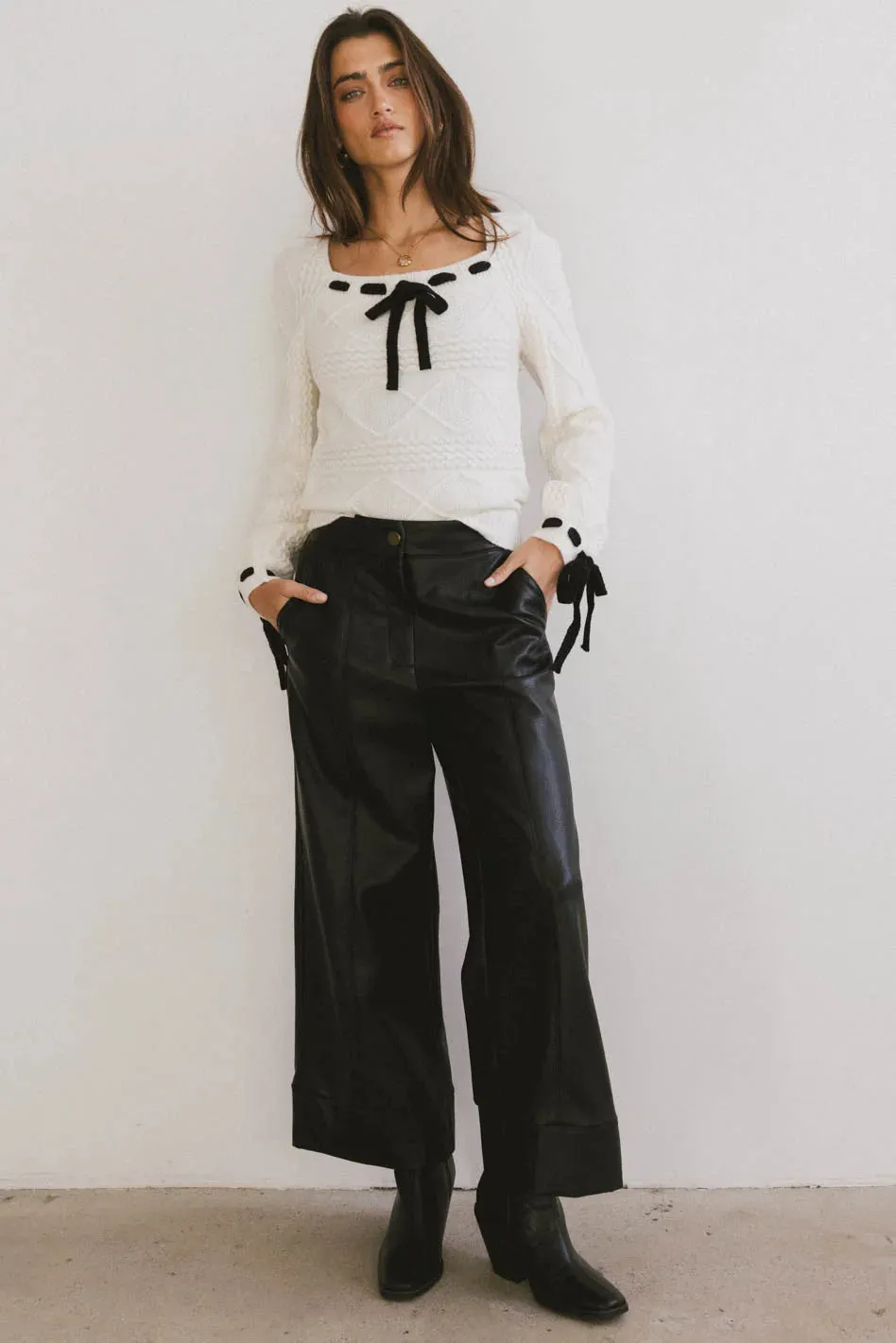 Ulani Vegan Leather Pants