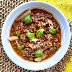Vegan Bolognese (GF) (V)