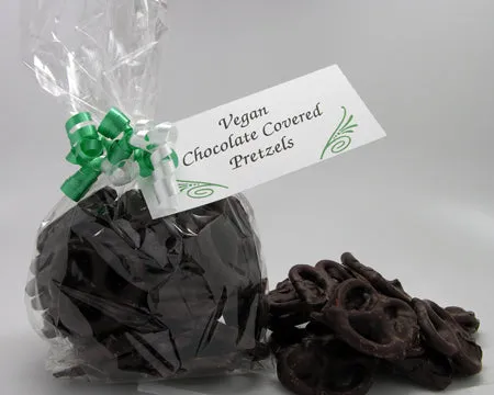Vegan Chocolate Covered Pretzels