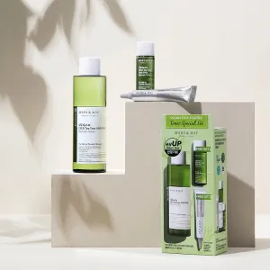 Vegan CICA Tea Tree Toner Special Set (200ml 30ml Eye cream 12g)
