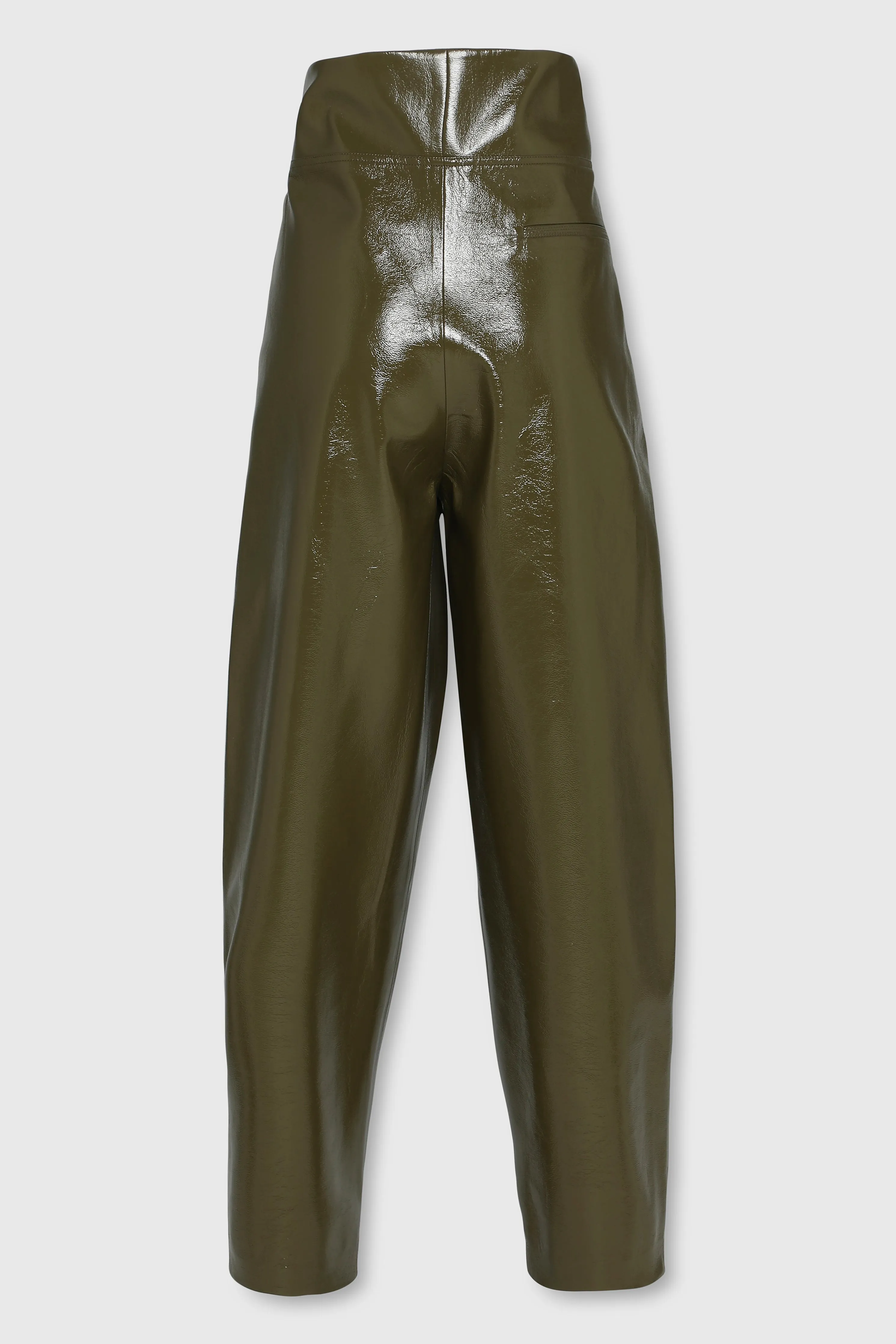 VEGAN LEATHER PARACHUTE PANTS