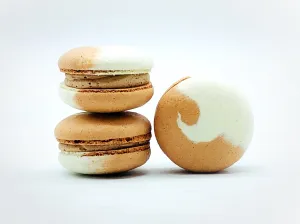 Vegan Mocha Macarons