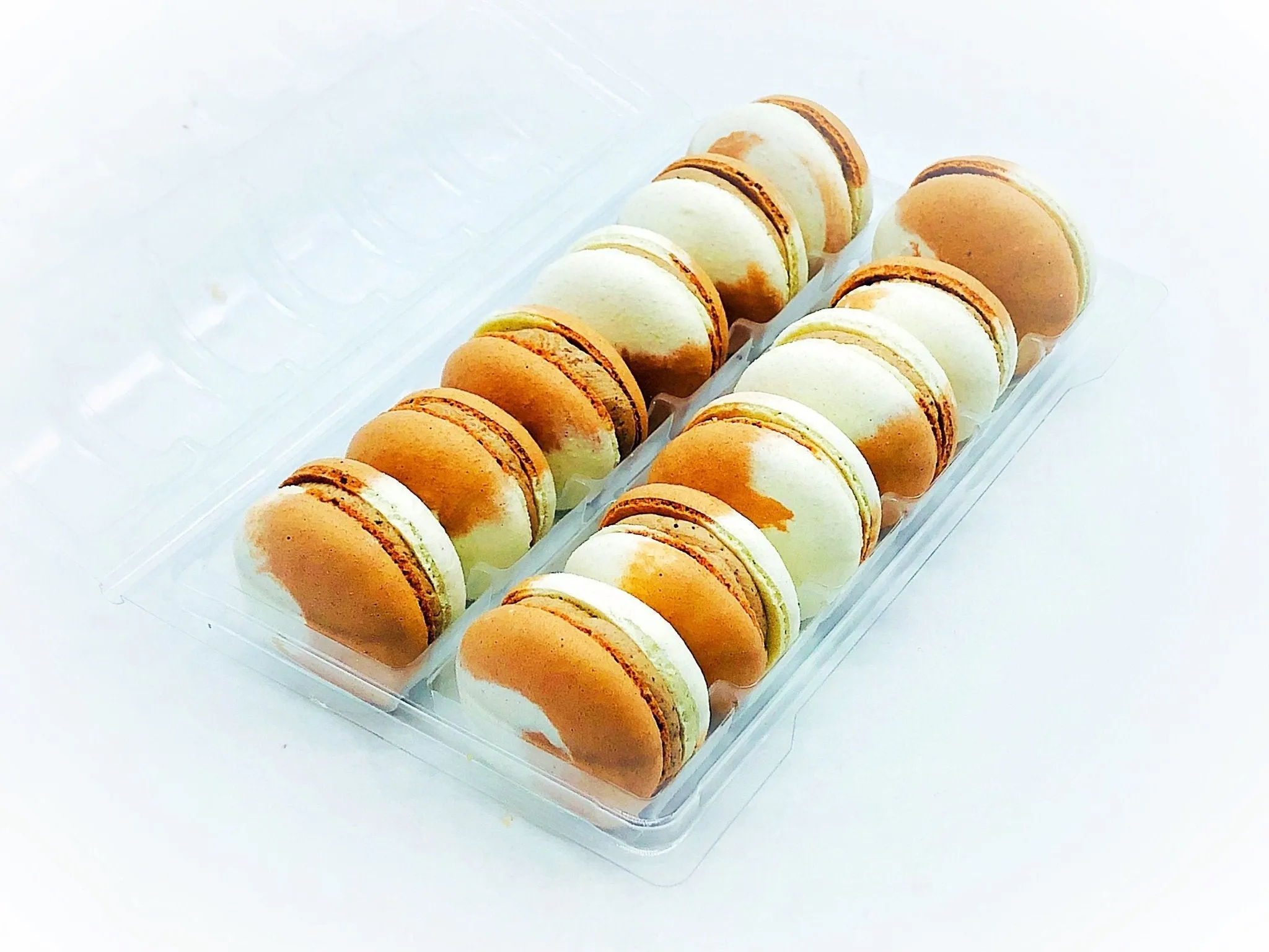 Vegan Mocha Macarons