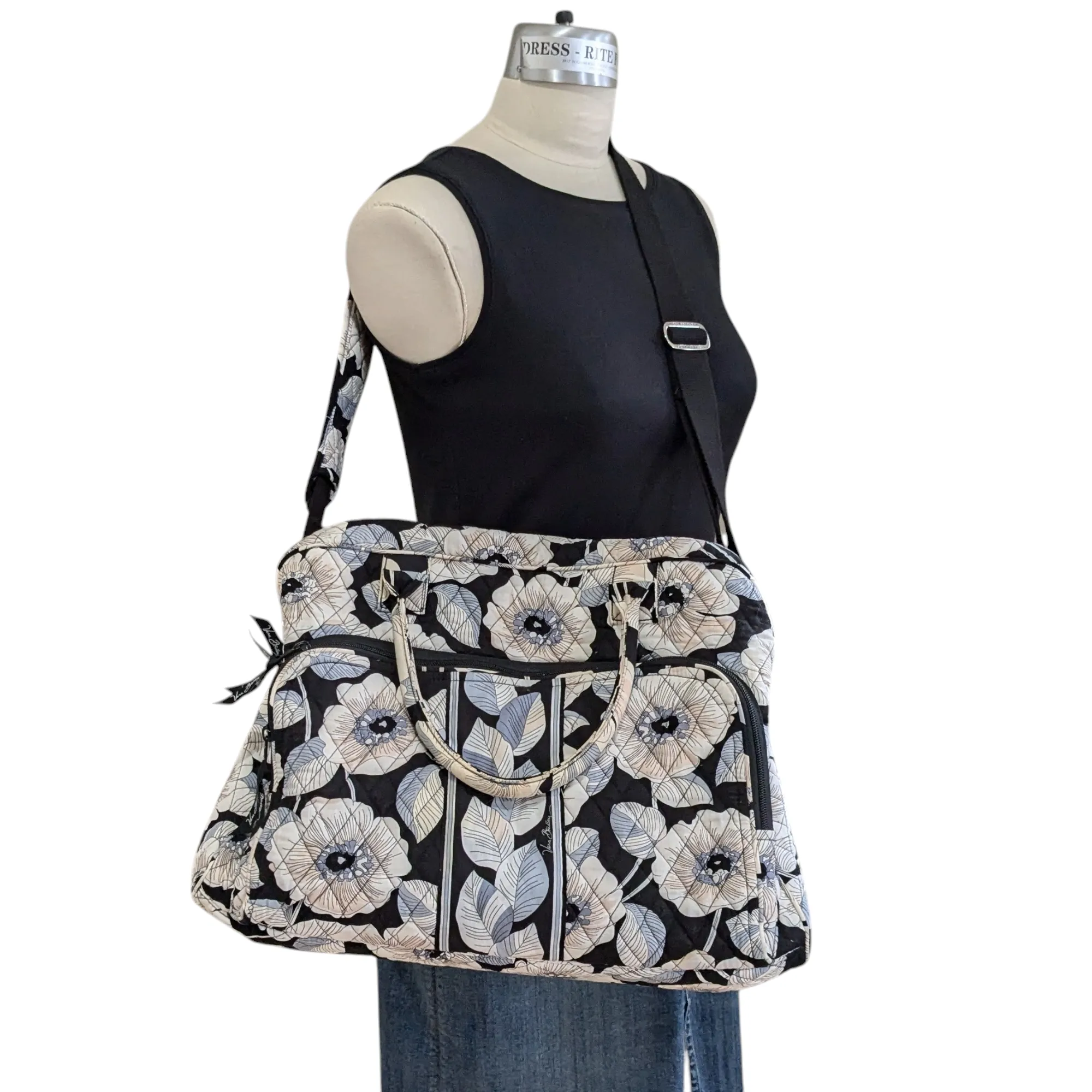 Vera Bradley Weekender Bag in Camellia Floral Print