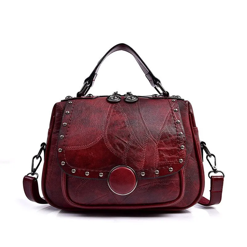 Vvsha Luxurious Brand Women Handbag High Quality Leather Tote Bag Ladies Shoulder Bag Designer Retro Crossbody Bags For Women 2022 New