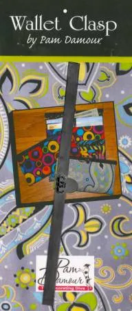 Wallet Clasp Frame Black 7-1/2in