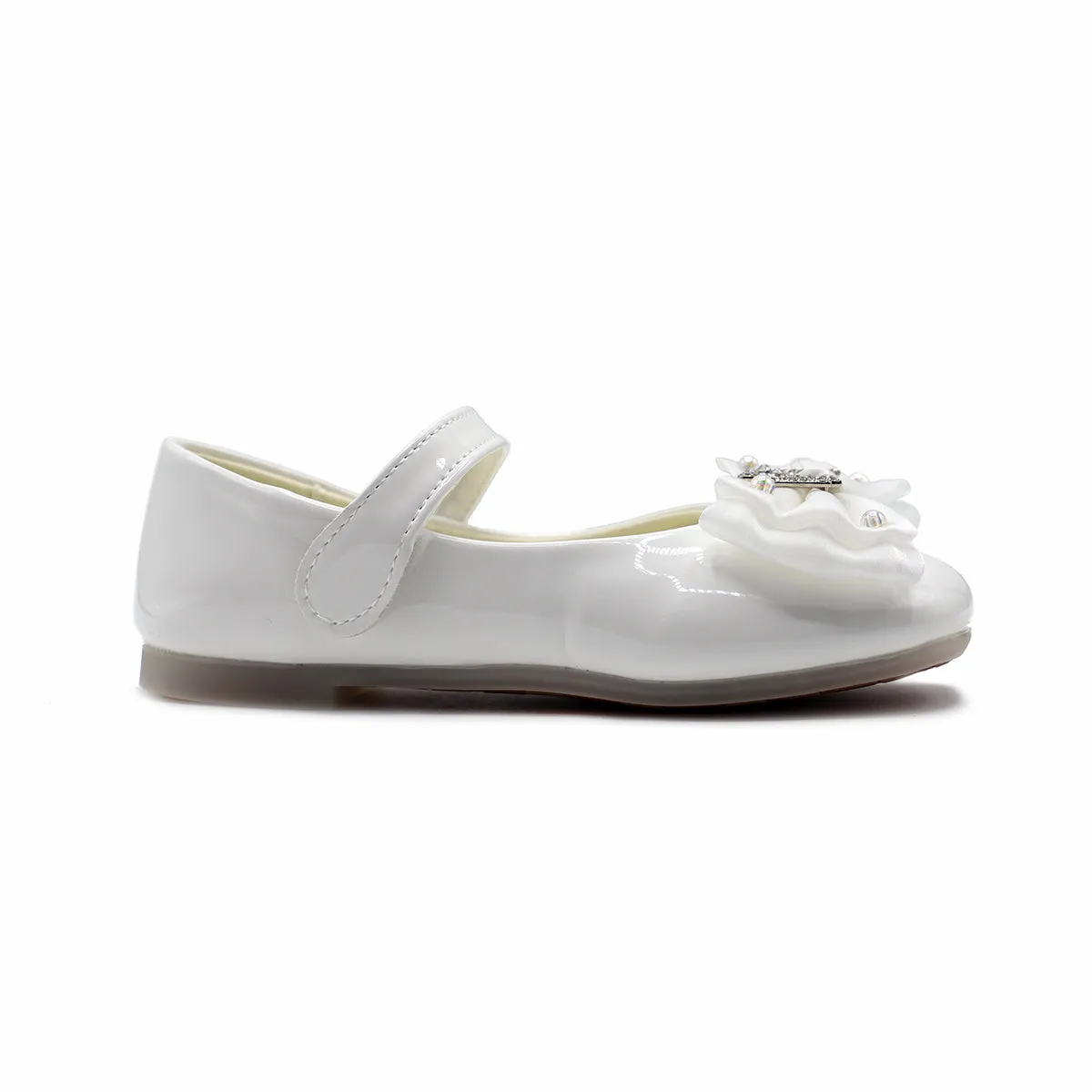 White Casual Pumps G60024
