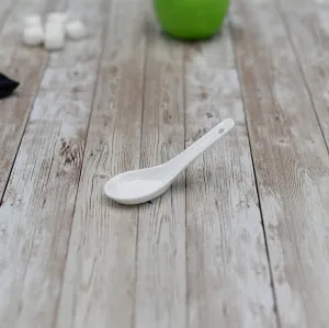 White Spoon 4" inch | 10.5 Cm