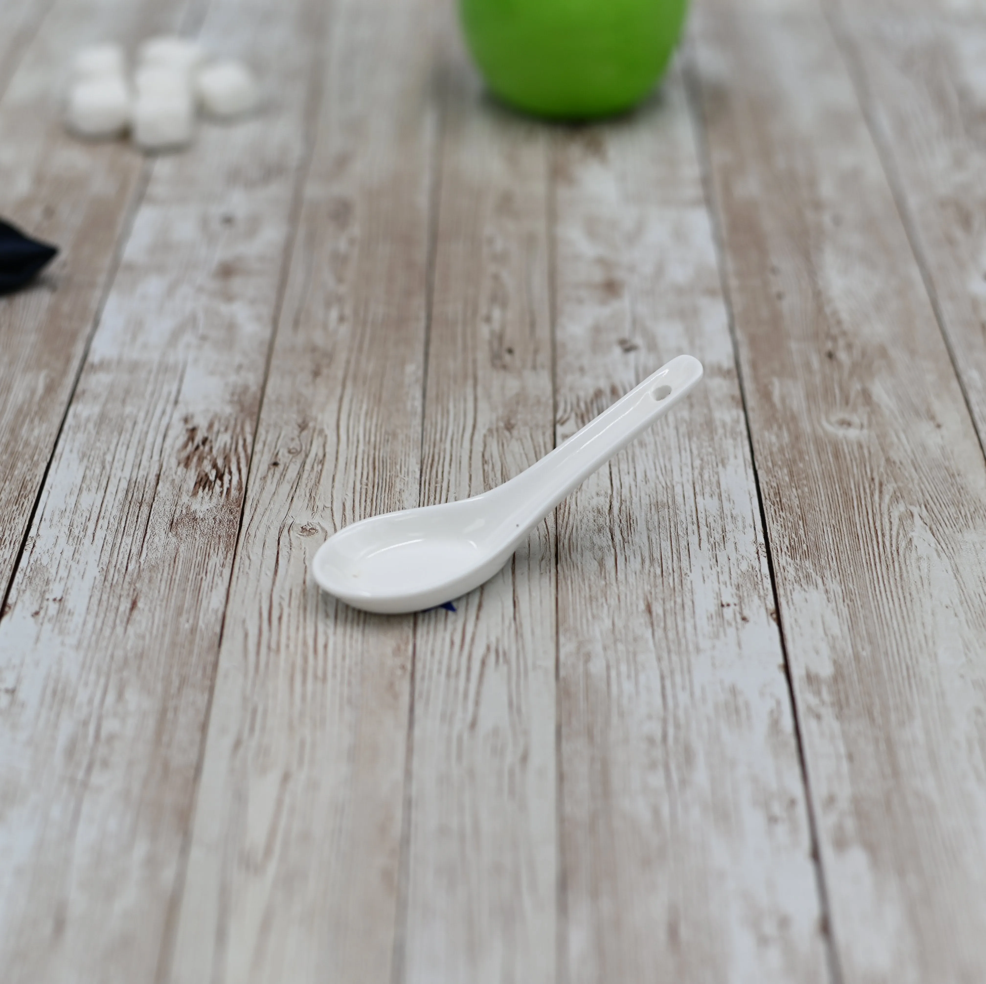 White Spoon 4" inch | 10.5 Cm