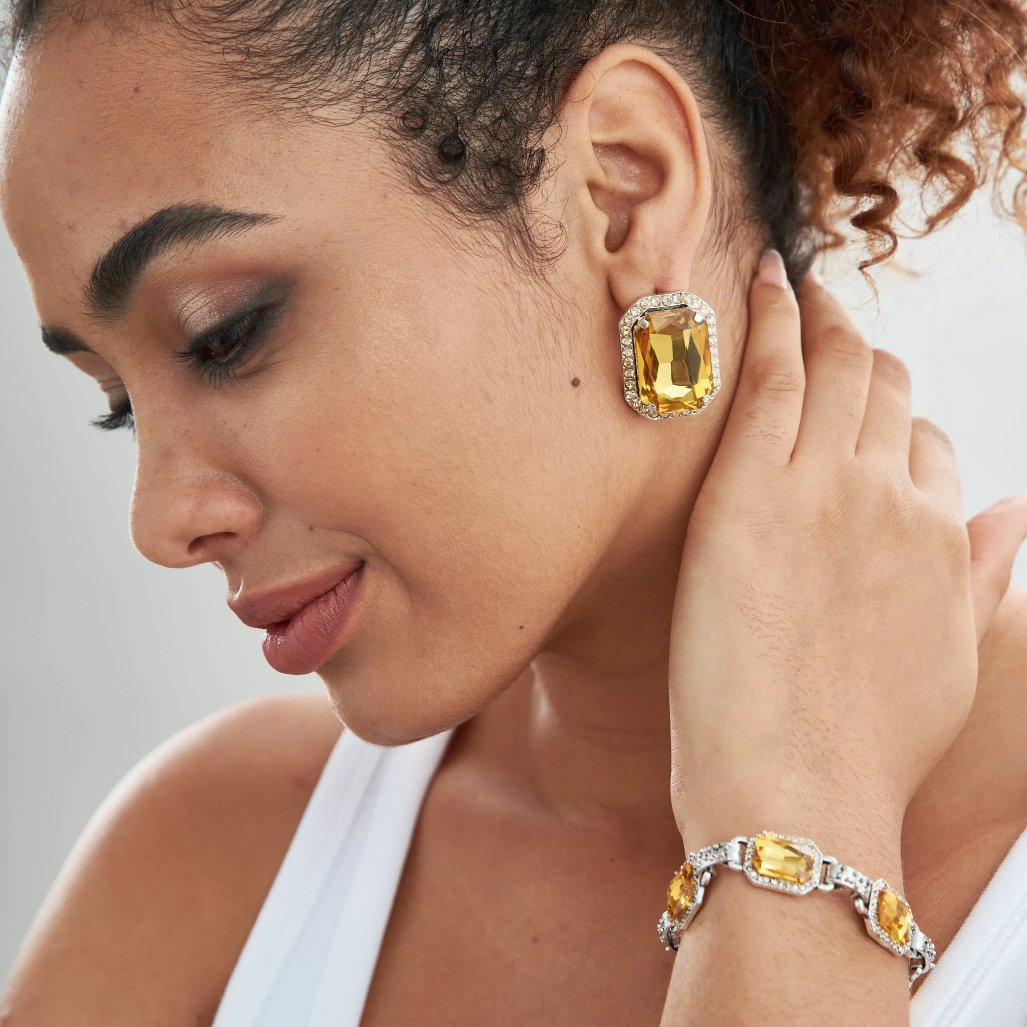 Whitley Heirloom Studs - Canary