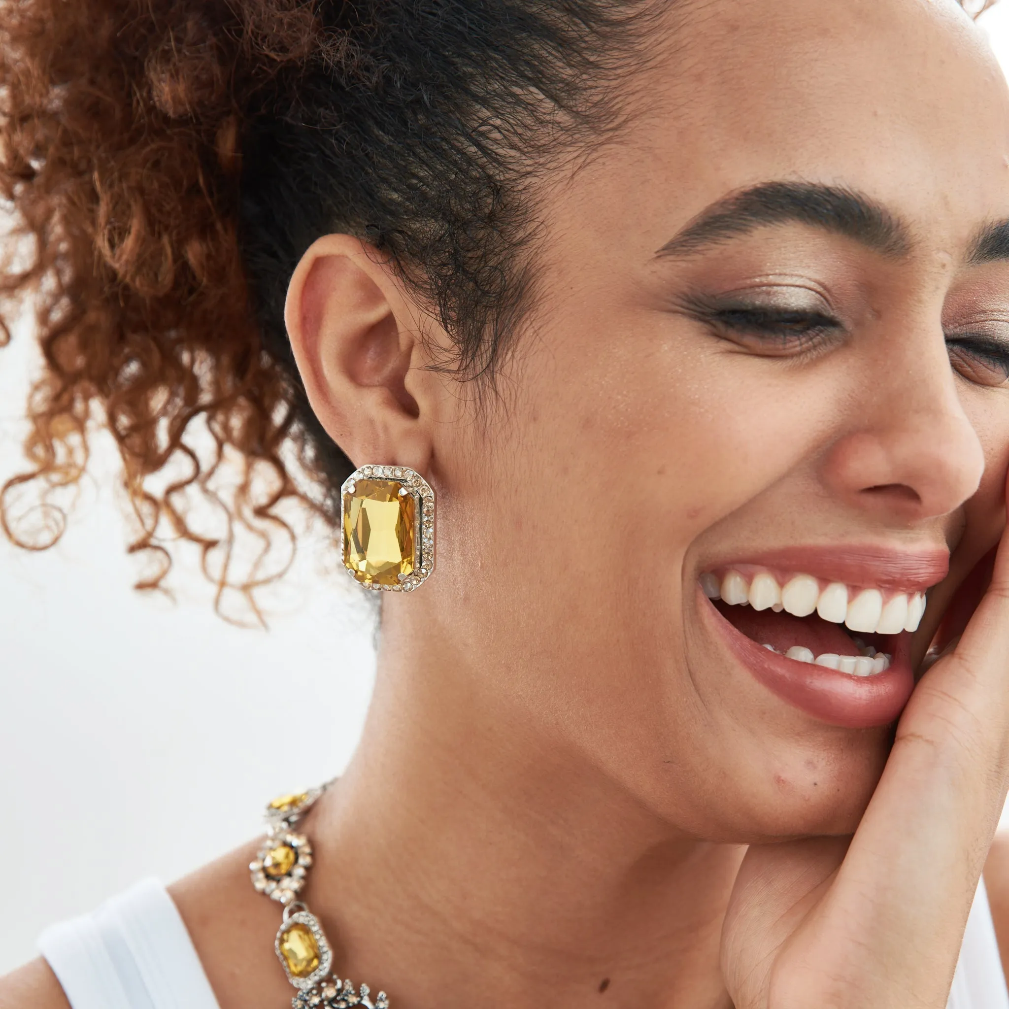 Whitley Heirloom Studs - Canary