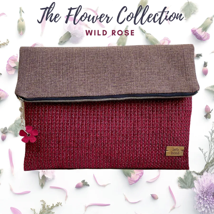 Wild Rose Clutch bag