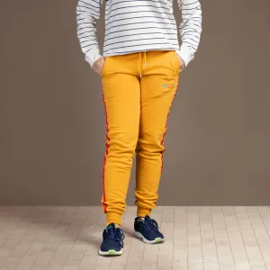 WOMEN'S MAGNIFICENT MUSTARD FLEECE JOGGER
