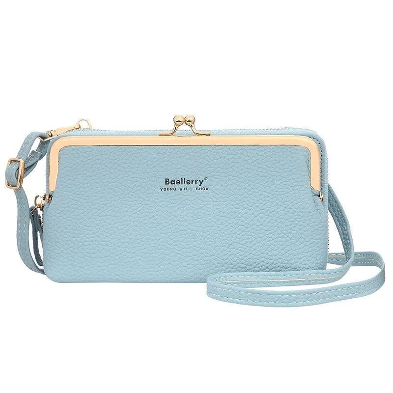 Women's PU Leather Phone Clutch