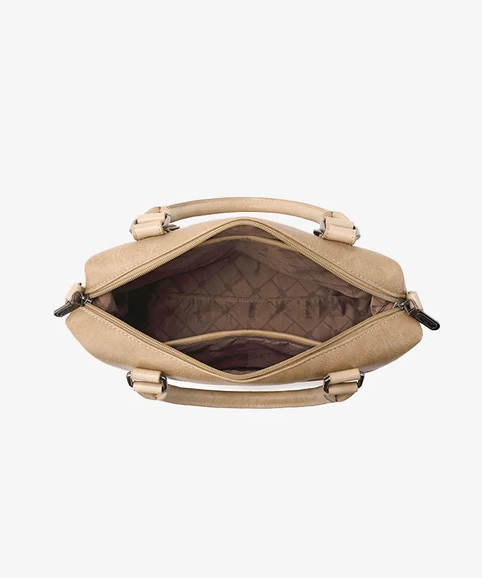Wrangler Buckle Barrel Satchel