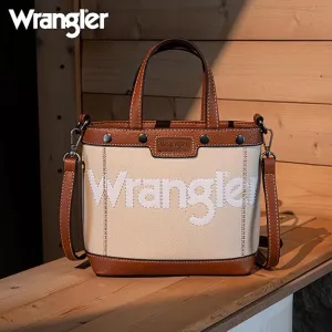 Wrangler Canvas Tote ~ Tan