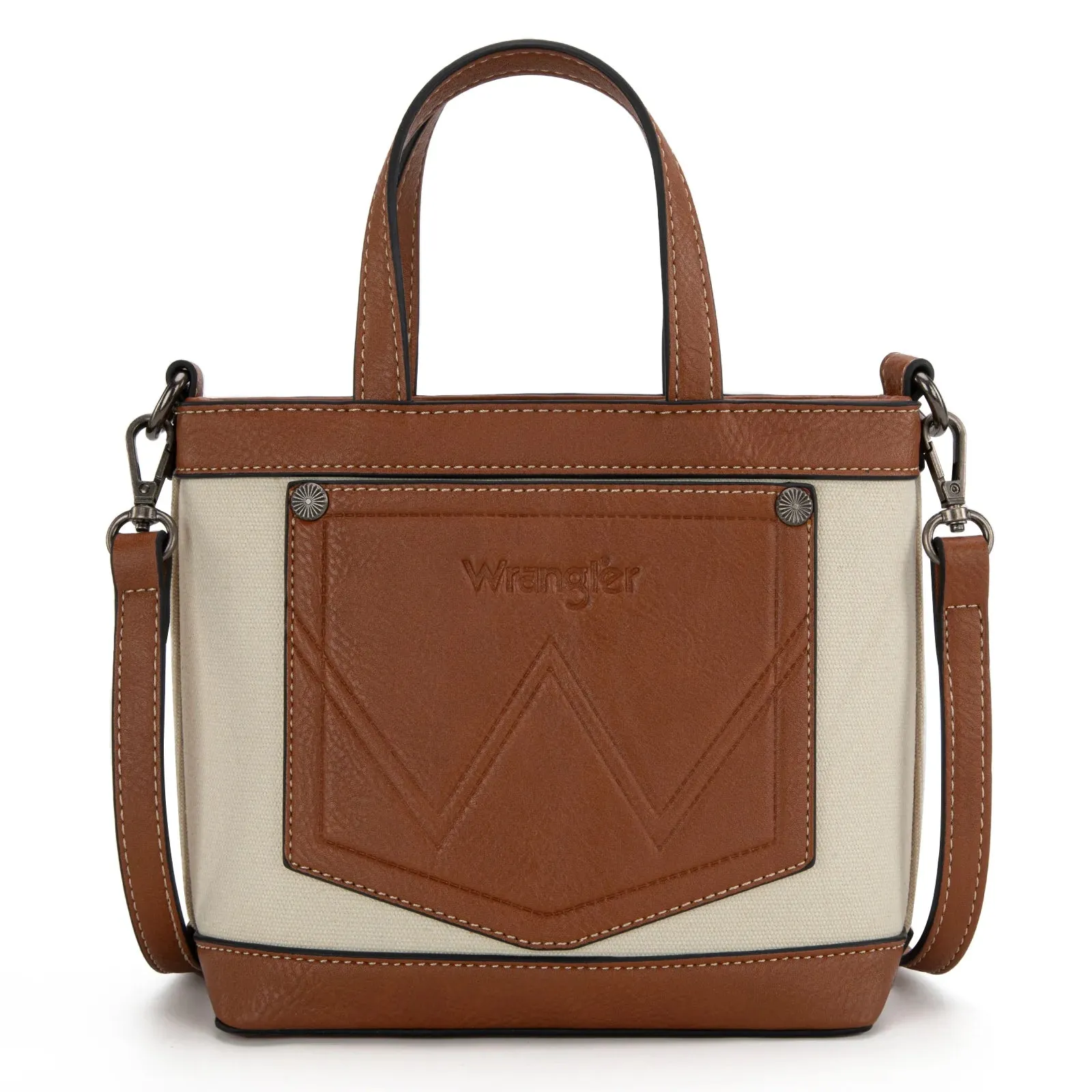 Wrangler Canvas Tote ~ Tan