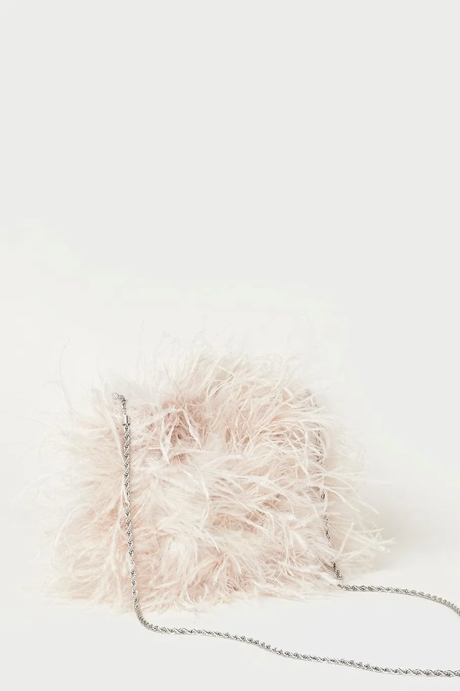 Zahara Feather Pouch - Oyster